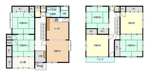 三内稲元　中古住宅