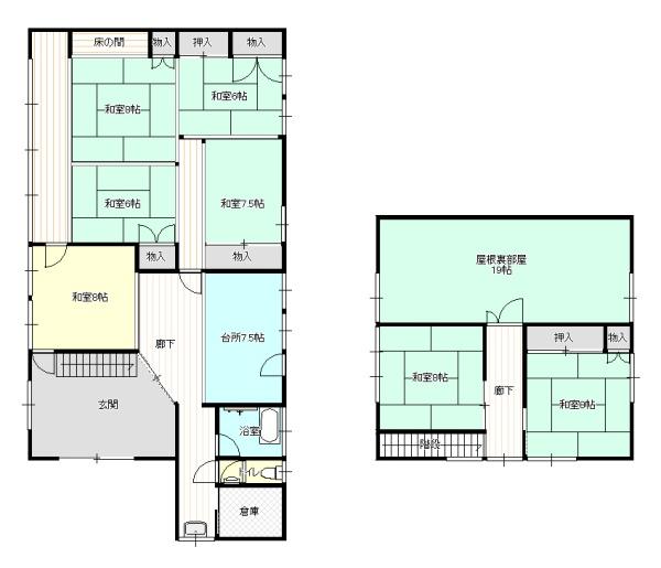 青森市大字馬屋尻字小金沢の中古一戸建て
