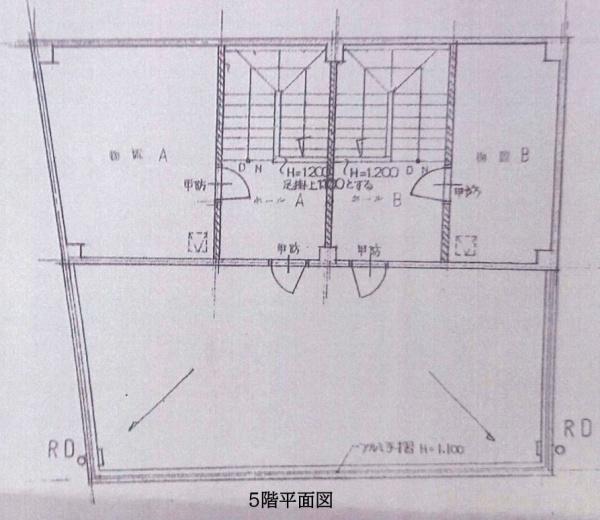 古川1丁目ビル(区画図)