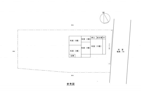浪岡大字本郷松元　中古住宅
