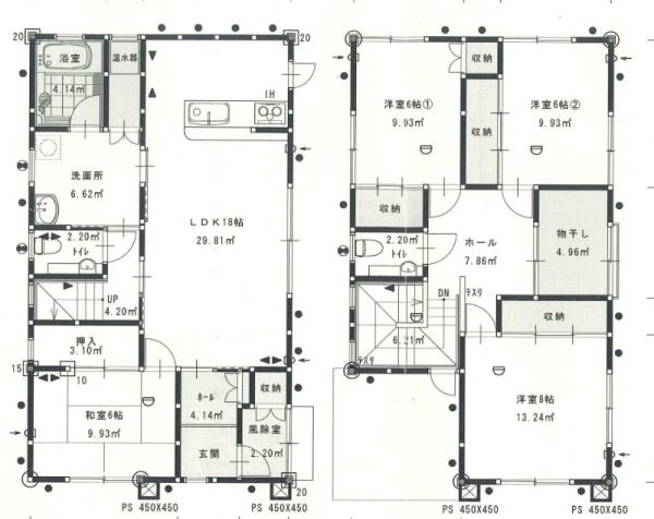 浪岡大字北中野天王　中古住宅