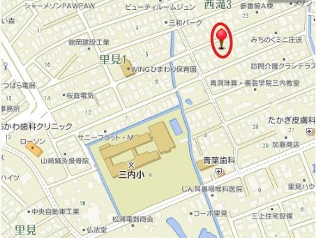西滝3丁目　土地