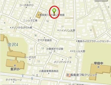 青森市金沢４丁目の売土地