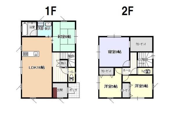 弘前市大清水1丁目新築住宅（Ｂ）