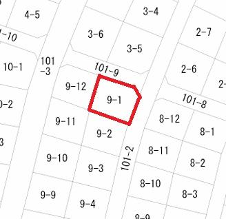 弘前市大字城西３丁目の土地