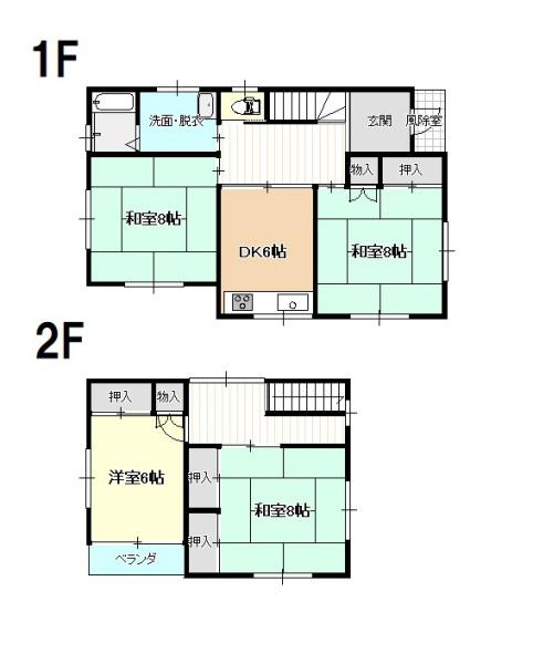 五所川原市大字広田字柳沼中古住宅