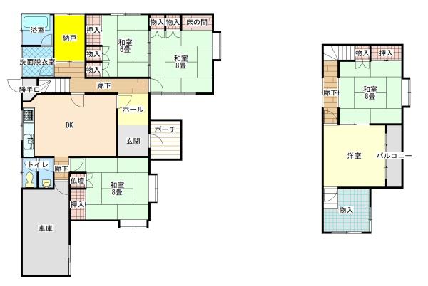 弘前市大字栄町4丁目中古住宅