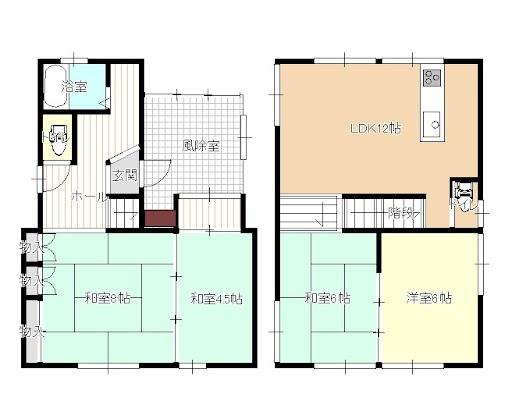 弘前市大字馬屋町中古住宅