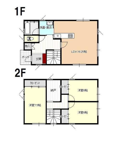 弘前市大字撫牛子1丁目中古住宅