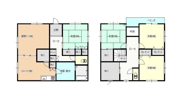 平川市猿賀南田の中古一戸建て
