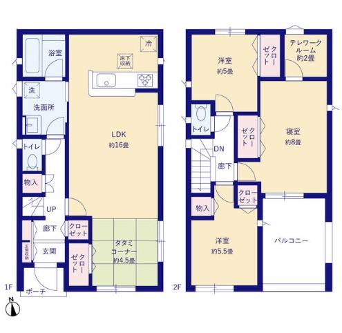 センチュリー21アクト八戸店　　沼館2丁目新築建売住宅2号棟
