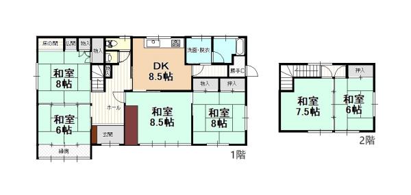 上北郡おいらせ町鶉久保の中古一戸建て