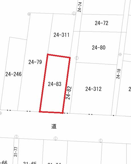 八戸市大字白銀町字三島下の土地