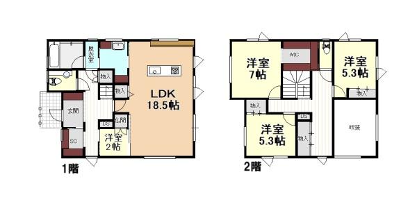 センチュリー21アクト八戸店　市川町字尻引前山中古住宅