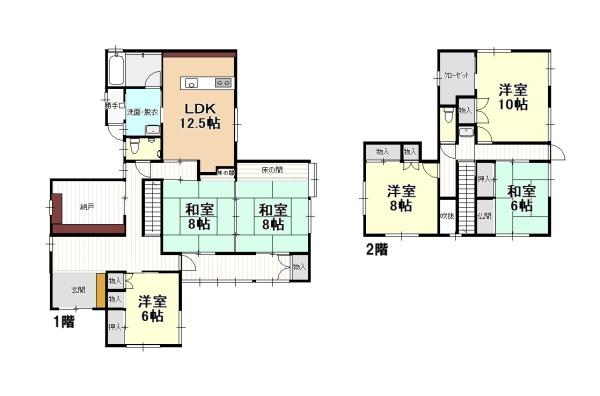 八戸市大字白銀町字中平の中古一戸建て