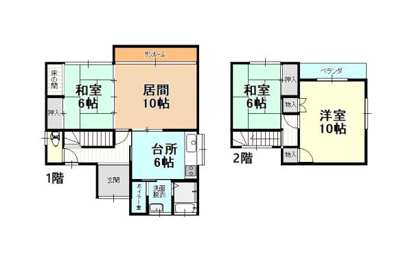 三沢市古間木１丁目の中古一戸建て