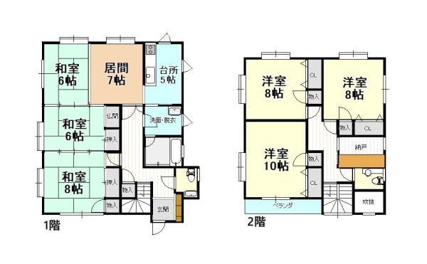 八戸市下長６丁目の中古一戸建て