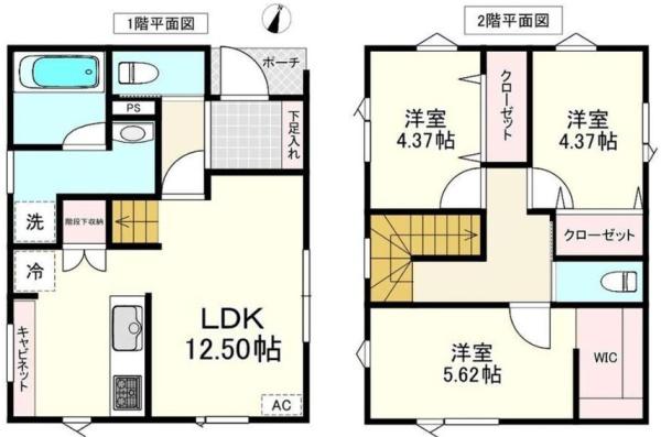 センチュリー21アクト八戸店　江陽1丁目B棟　建売住宅