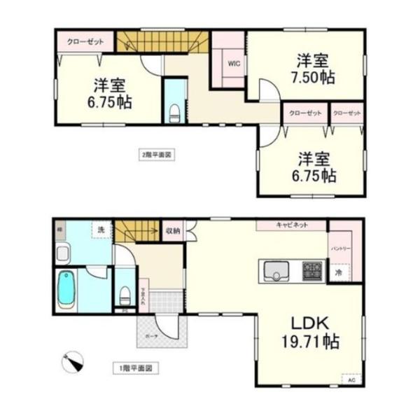 センチュリー21アクト八戸店　長苗代内舟渡B棟　建売住宅