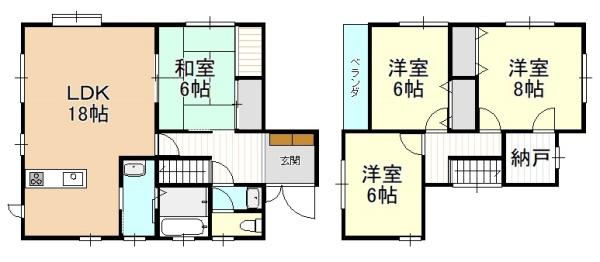 十和田市元町東２丁目の中古一戸建て