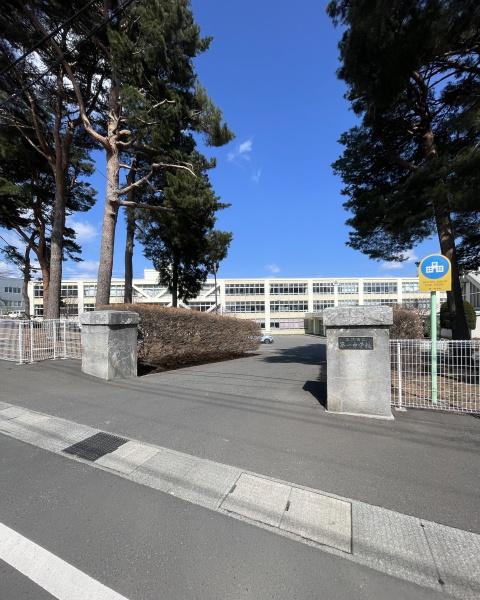 三沢市桜町2丁目の土地(三沢市立第一中学校)