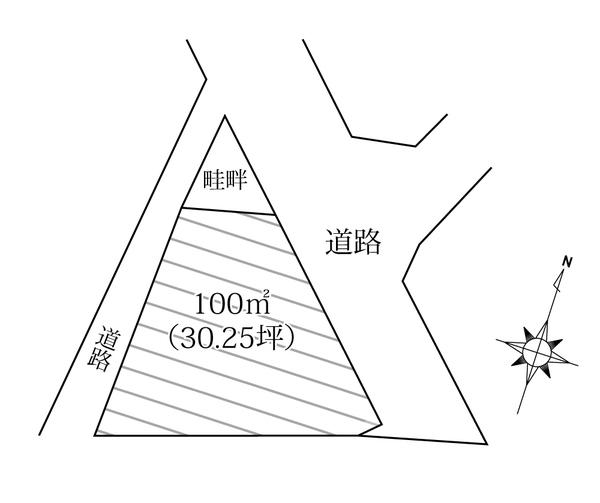 秦野市鶴巻北１丁目の売土地
