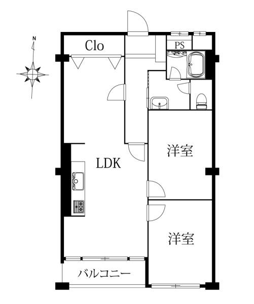 海老名コーポラスB棟