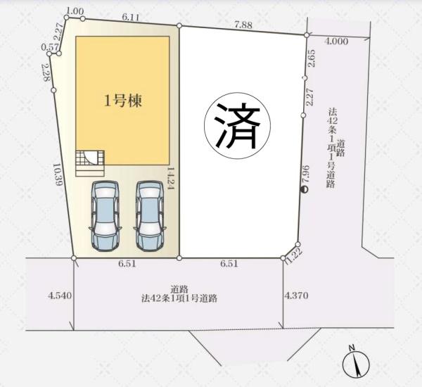 厚木市妻田東第24　新築　1号棟