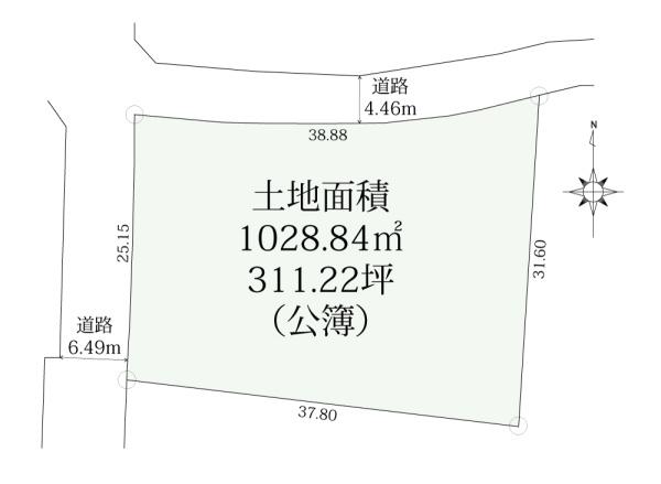 平塚市長持　土地