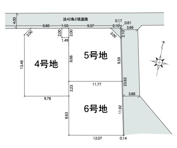 愛川町中津　第132　土地　6号地