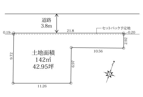 平塚市中原３丁目の土地