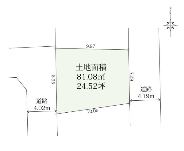 厚木市戸室４丁目の土地
