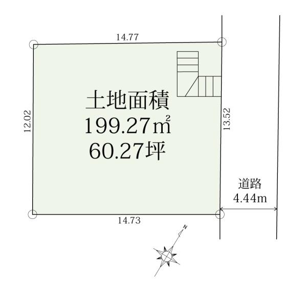 伊勢原市高森台3丁目　土地
