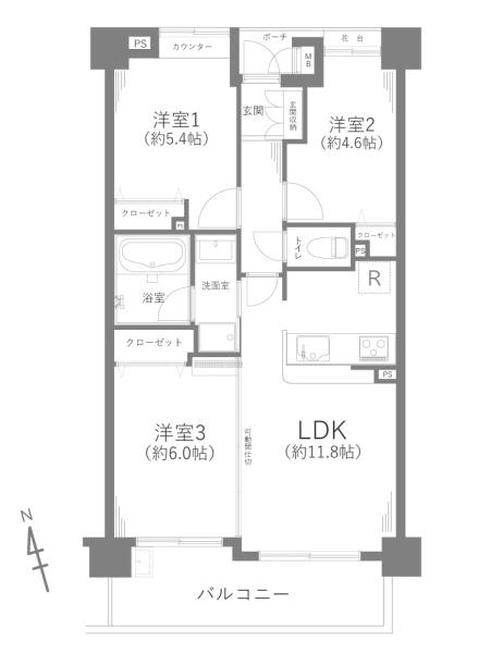 厚木第８ダイヤモンドマンション
