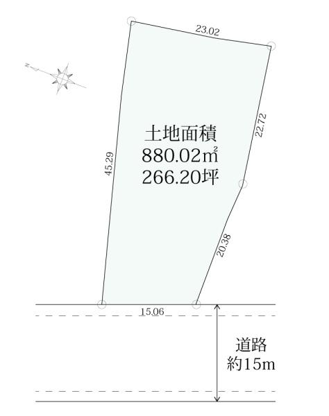 愛甲郡愛川町角田　土地