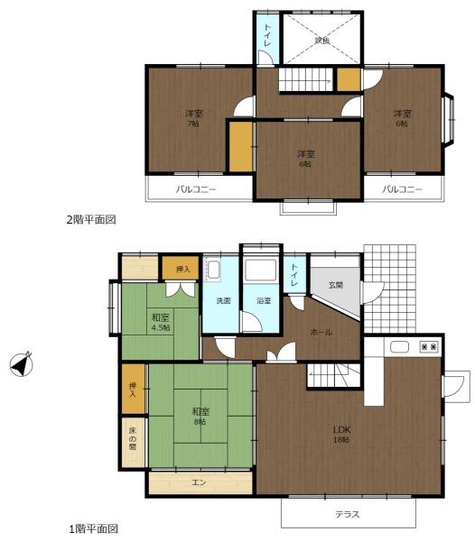 福岡市中央区笹丘２丁目の中古一戸建