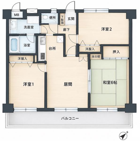 スワンマンション空港南Ⅱ