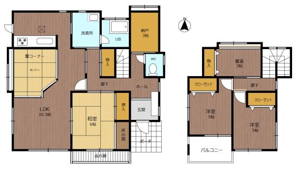 糟屋郡宇美町障子岳南２丁目の中古一戸建