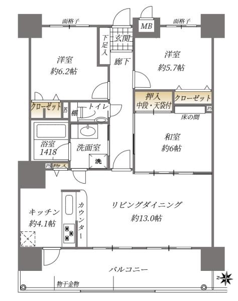 J’Sマンション西町グランドタワー
