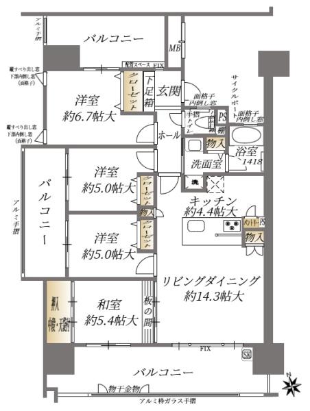 アンピール弥生が丘駅前