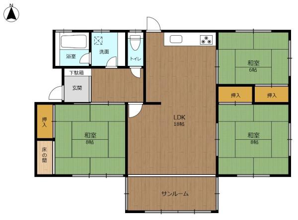 糟屋郡志免町桜丘１丁目の中古一戸建