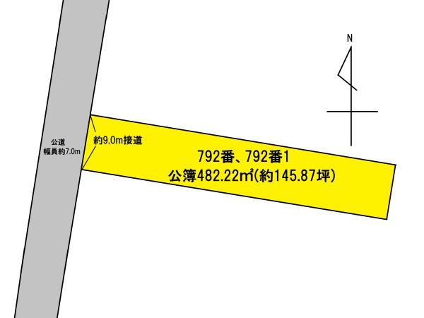 一宮市丹羽字虚空蔵住宅用地