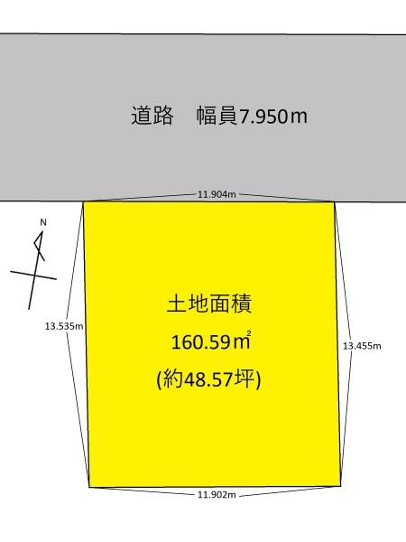 日進市梅森町新田の売土地