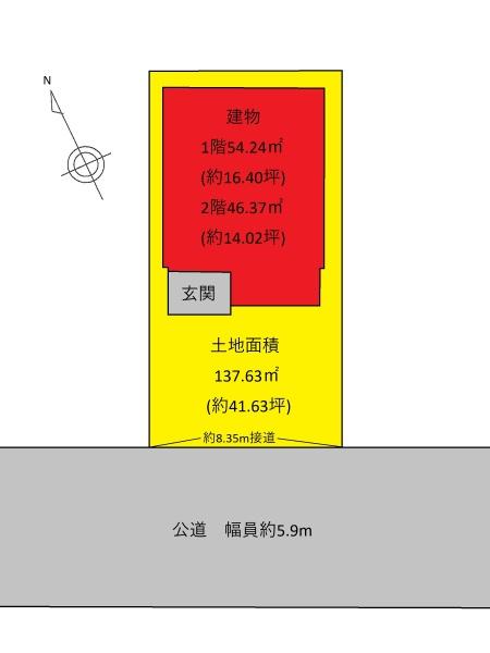 愛西市北一色町昭和の新築一戸建