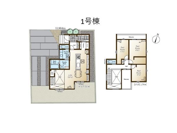 日進市梅森町新田の新築一戸建