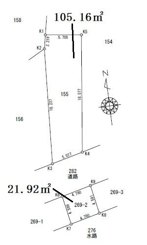 愛西市町方町十二城の土地