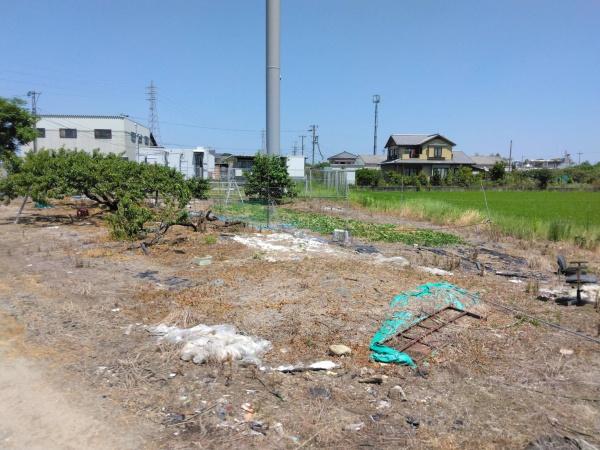 愛西市宮地町　資材置場用地