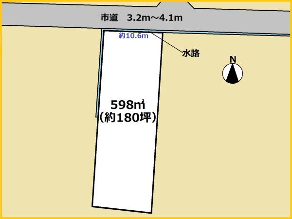 愛西市勝幡町新町　売土地【住宅は要資格】