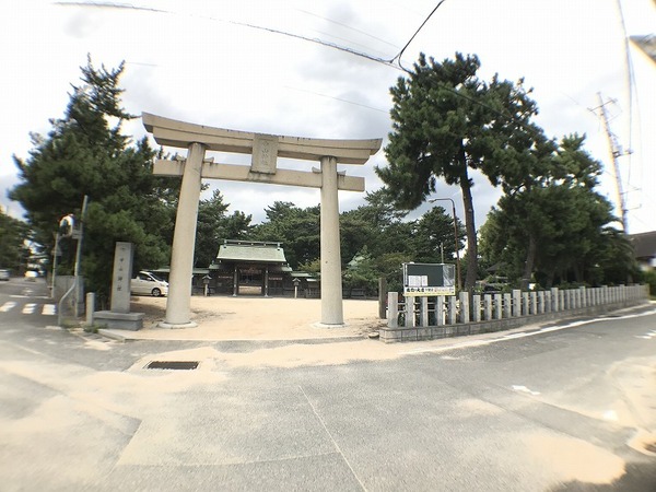 下関市綾羅木南町３丁目の土地(中山神社)