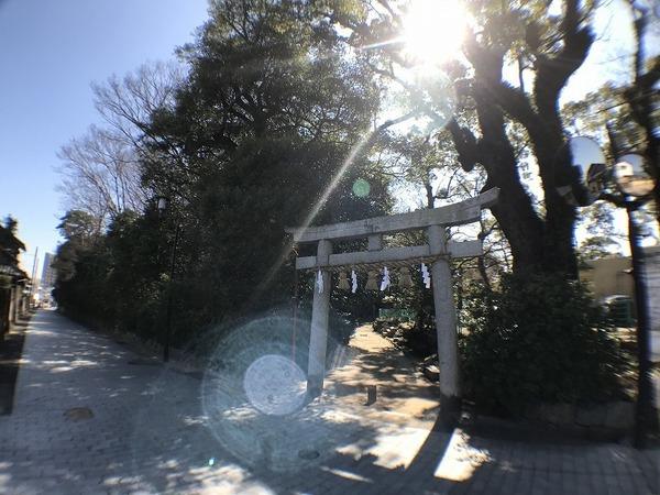 下関市長府中土居北町の土地(忌宮神社)